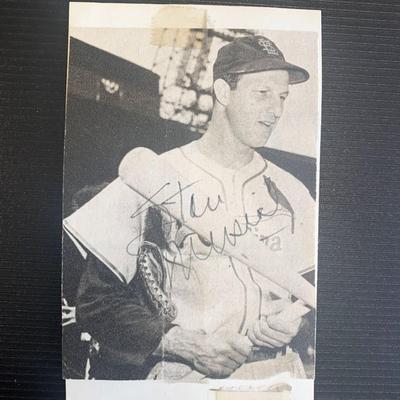St. Louis Cardinals Stan Musial Signed Photo