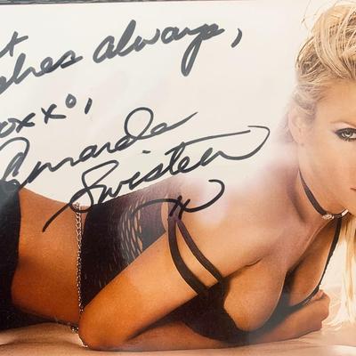 Amanda Swisten signed photo