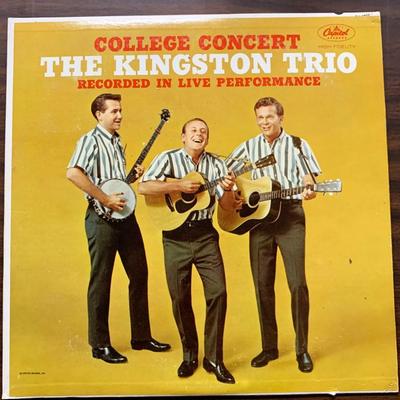 The Kingston Trio ‎– College Concert – Album