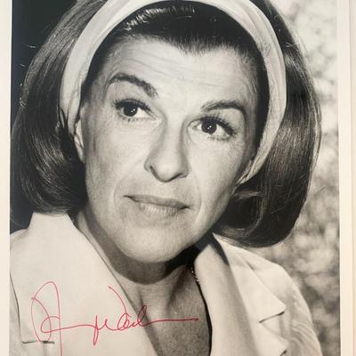 Nancy Walker signed photo