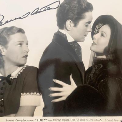 Suez Annabella signed movie photo