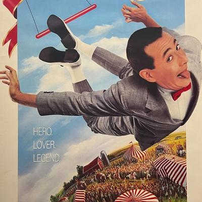 Big Top Pee Wee 1998 original movie poster