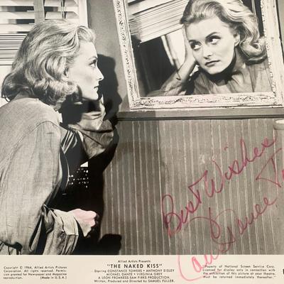 Constance Towers signed photo