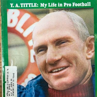 Sports Illustrated Magazine 1965 Y. A. Tittle Issue