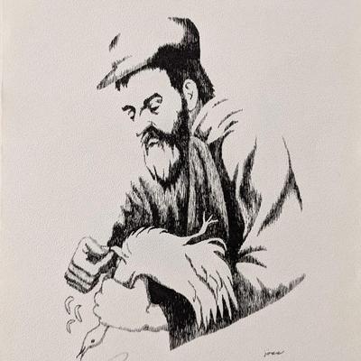 Ross Signed Print