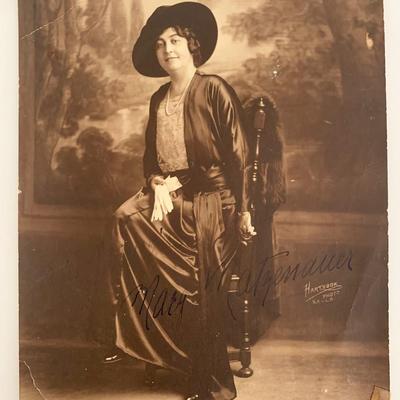Margaret Matzenauer signed Opera Star photo