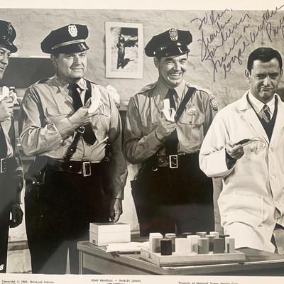 Parley Baer signed photo