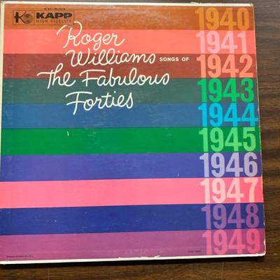 Songs Of The Fabulous Forties Roger Williams Album