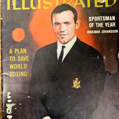Sports Illustrated 1960 Ingemar Johansson issue