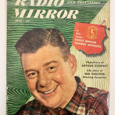 Radio and Television Mirror Magazine April 1949 Arthur Godfrey Cover