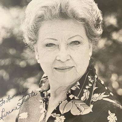 Lurene Tuttle signed photo