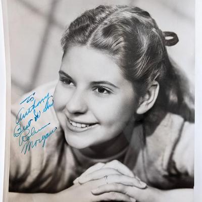 Robin Morgan signed photo