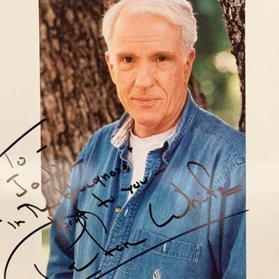 Musician Peter White signed photo