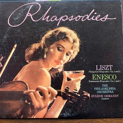 Liszt / Enesco - The Philadelphia Orchestra, Eugene Ormandy – Rhapsodies – Album