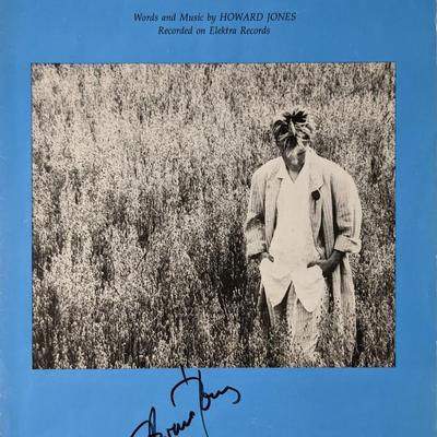 Howard Jones Signed Sheet Music