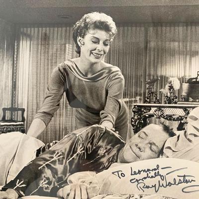 Ray Walston signed photo