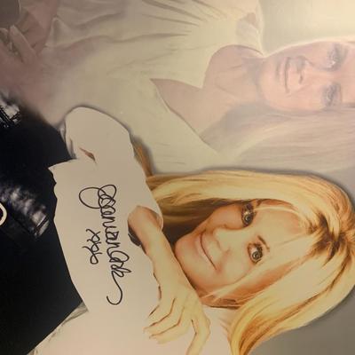 Joan Van Ark signed photo. PSA