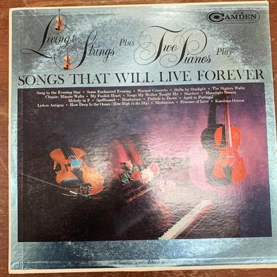 Living Strings Plus Two Pianos ‎– Play Songs That Will Live Forever – Album