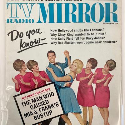 TV Radio Mirror Magazine-2/1968--Sally Field-The Man Who Caused Frank & Mia's Breakup