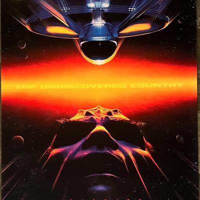Star Trek VI The Undiscovered Country original movie poster