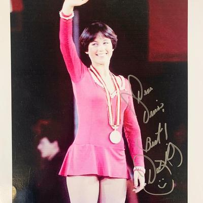 Figure Skater Dorothy Hamill signed photo