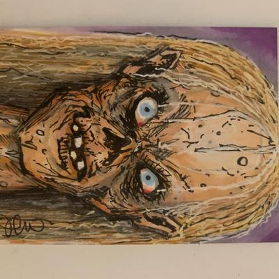 JD Correa hand drawn and signed sketch art