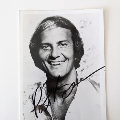Pat Boone signed photo