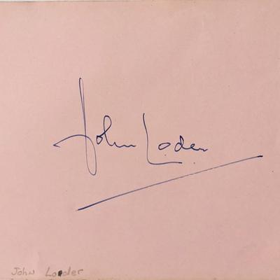 John Loder Signature Cut