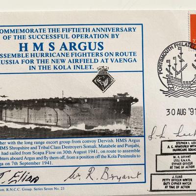 Paul Zorner signed first day cover