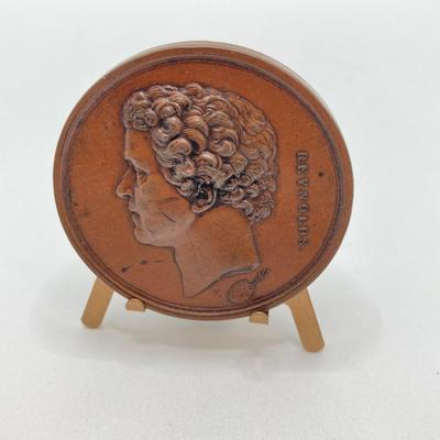 LOT 29: Collection of Metals / Tokens - Louis Agassiz, Joshua Reynolds (Art Union of London) and Henry Mitchell Medalist Studio Building...