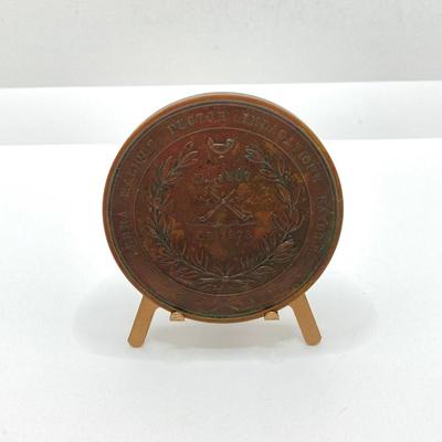 LOT 29: Collection of Metals / Tokens - Louis Agassiz, Joshua Reynolds (Art Union of London) and Henry Mitchell Medalist Studio Building...