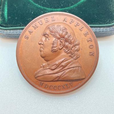 LOT 29: Collection of Metals / Tokens - Louis Agassiz, Joshua Reynolds (Art Union of London) and Henry Mitchell Medalist Studio Building...