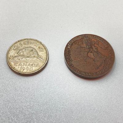 LOT 34: Canadian Coin Collection, Sherritt Paperweight and Paper Currency