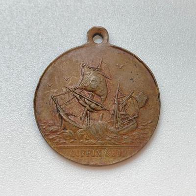 LOT 35: Vintage / Antique Tokens / Medals - S. Plimsoll Coffin Ship, Prince of Wales / Princess Alexandra and Earls Court Gigantic Wheel
