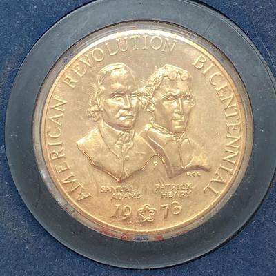 LOT 36: Collection Vintage Medals / Tokens - American Revolution Bicentennial, First Continental Congress, Franklin Institute, Capitol...