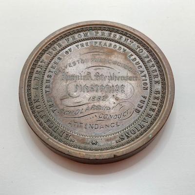 LOT 37: Collection of Bronze / Metal Token / Medals - Bryn Mawr Hospital Centennial, David Hosack, M.D. and Two Personalized George...
