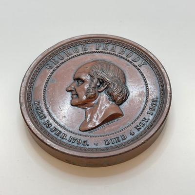 LOT 37: Collection of Bronze / Metal Token / Medals - Bryn Mawr Hospital Centennial, David Hosack, M.D. and Two Personalized George...
