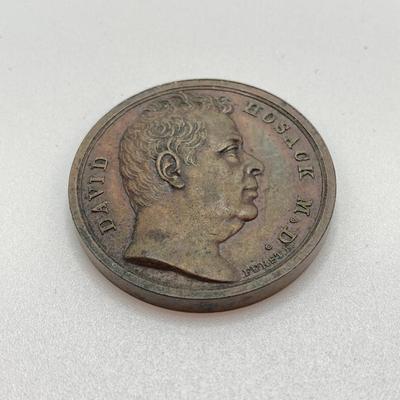 LOT 37: Collection of Bronze / Metal Token / Medals - Bryn Mawr Hospital Centennial, David Hosack, M.D. and Two Personalized George...