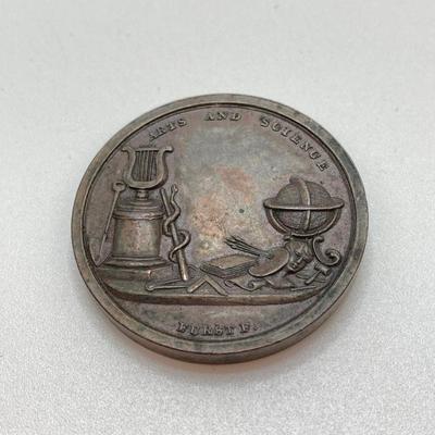 LOT 37: Collection of Bronze / Metal Token / Medals - Bryn Mawr Hospital Centennial, David Hosack, M.D. and Two Personalized George...