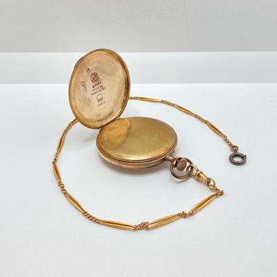 LOT 39: Vintage Swiss Made Election Pocket Watch
