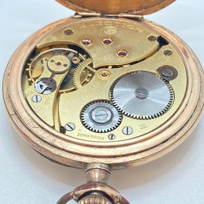 LOT 39: Vintage Swiss Made Election Pocket Watch