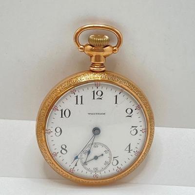 LOT 41: Vintage Waltham Pocket Watch