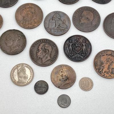 LOT 43: Vintage / Antique Coins / Tokens