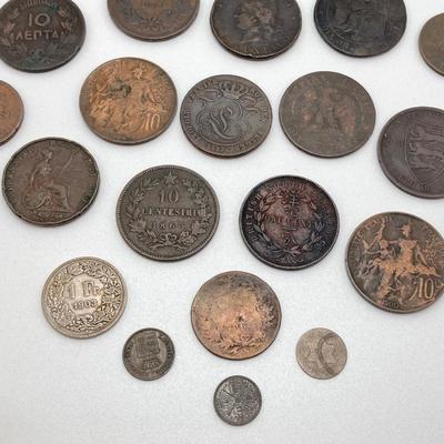 LOT 43: Vintage / Antique Coins / Tokens