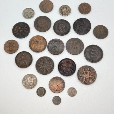 LOT 43: Vintage / Antique Coins / Tokens