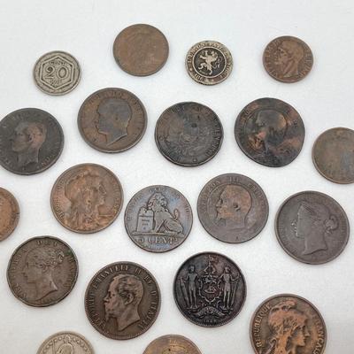 LOT 43: Vintage / Antique Coins / Tokens