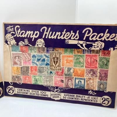 LOT 45: Large Stamp Collection - Stamps, Albums and Books