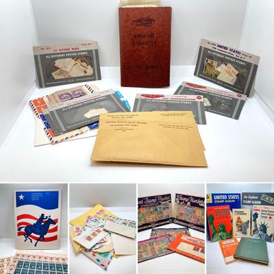 LOT 45: Large Stamp Collection - Stamps, Albums and Books