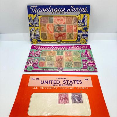 LOT 45: Large Stamp Collection - Stamps, Albums and Books