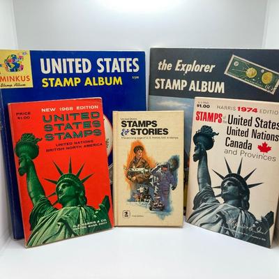 LOT 45: Large Stamp Collection - Stamps, Albums and Books